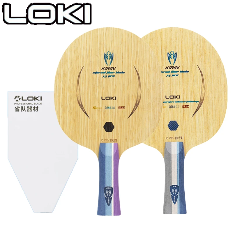 LOKI Kirin K5 PRO hoja de teni - Table Tennis Loki reseña y precio